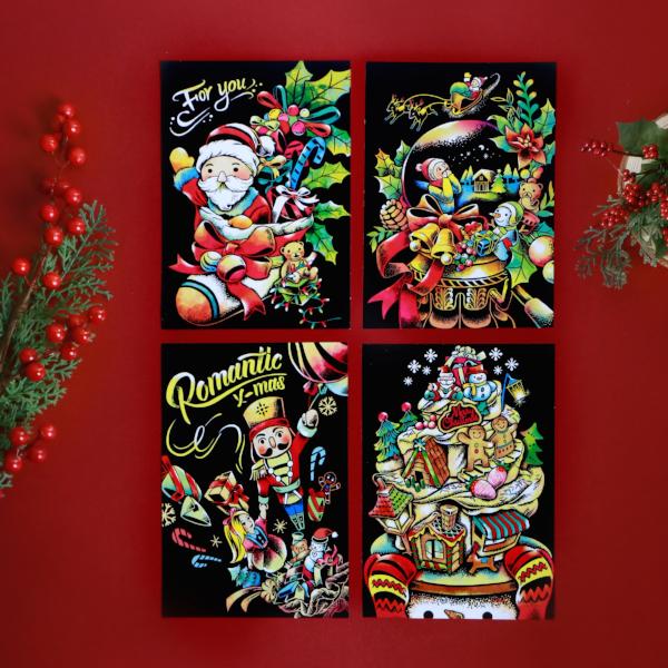 Scratch Christmas Postcard - Snowglobe (new)_Art, Fun :)_LAGO - Up-Next