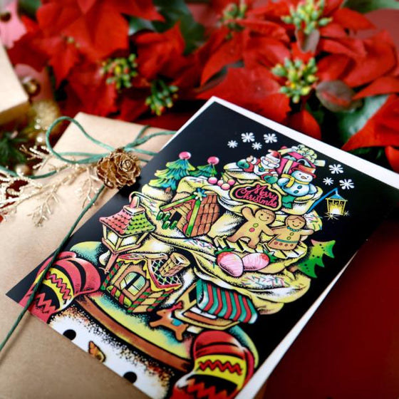 Scratch Christmas Postcard - Cake (new)_Art, Fun :)_LAGO - Up-Next