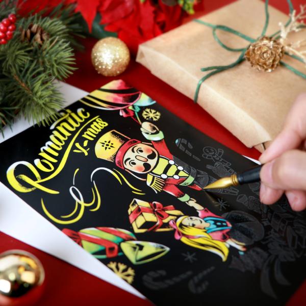 Scratch Christmas Postcard - The Nutcracker (new)_Art, Fun :)_LAGO - Up-Next