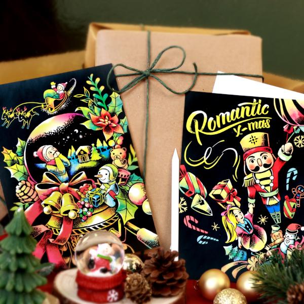 Scratch Christmas Postcard - Snowglobe (new)_Art, Fun :)_LAGO - Up-Next