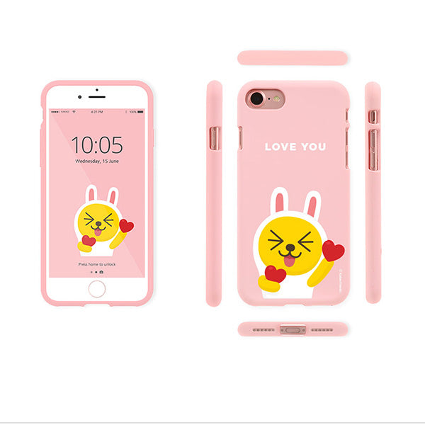 KAKAO Friends Soft Jelly Muzi rabbit iPhone Soft Case Protective韓國卡通軟手機殼保護套蘿蔔 UP-NEXT HK