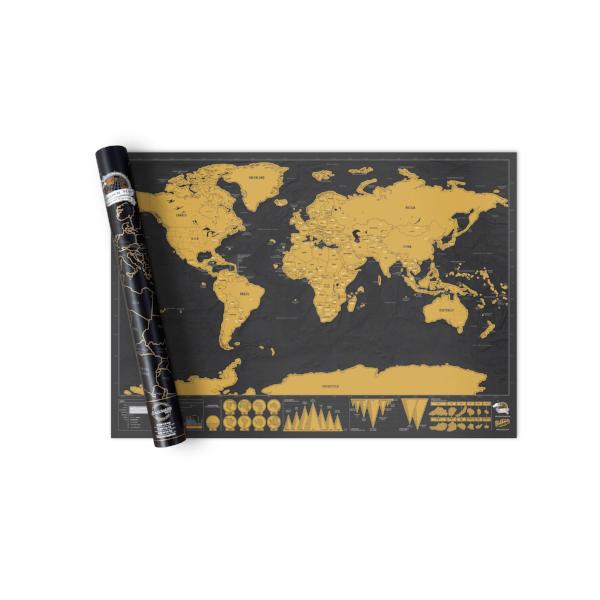 Scratch Map Deluxe Edition Poster | Traveler Collectibles | UP-NEXT HK