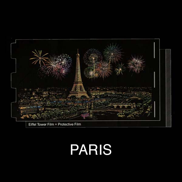 Lago Scratch Light 刮畫座檯燈巴黎夜景 Paris Film | Up-Next HK