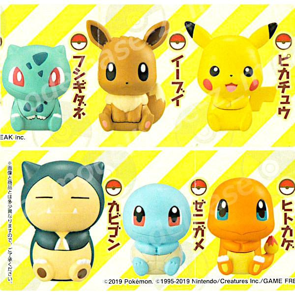 POKEMON FIGURE CLIP 1 (set of 6) 寵物小精靈 寶可夢 扭蛋