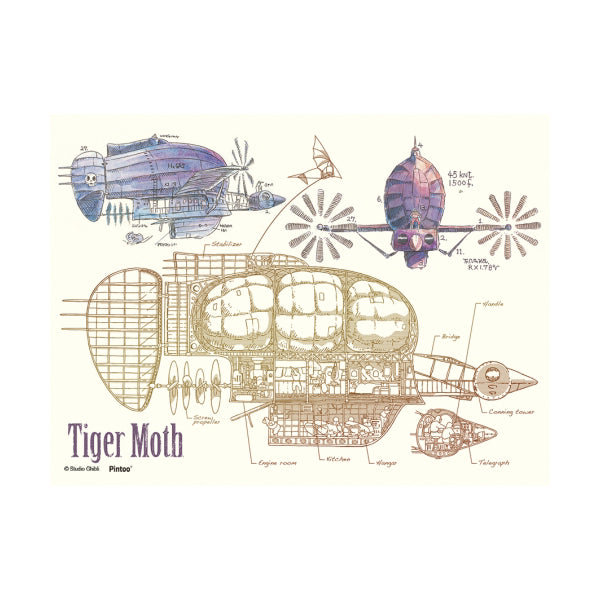 Mame Puzzle - Ghibli Castle in the Sky Collection