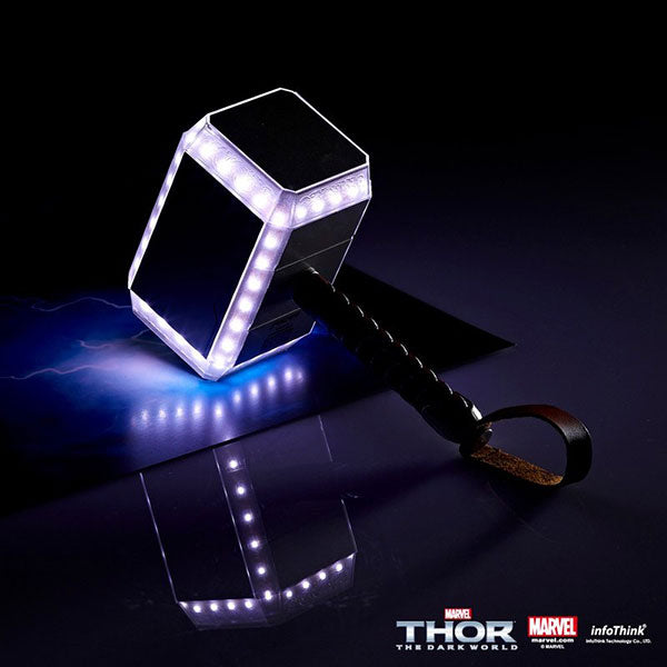 Marvel Avengers Thor Hammer USB Power Bank 5200mAh 10400mAh LED Light