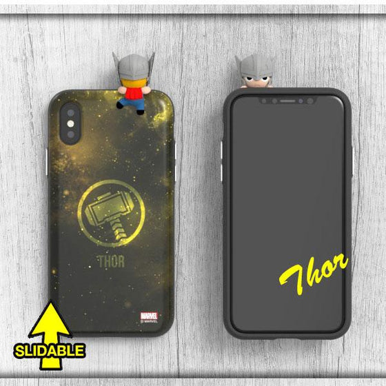 Marvel thor Mini Figure Bumper Anti Scratch Slim Design iPhone Case Korea