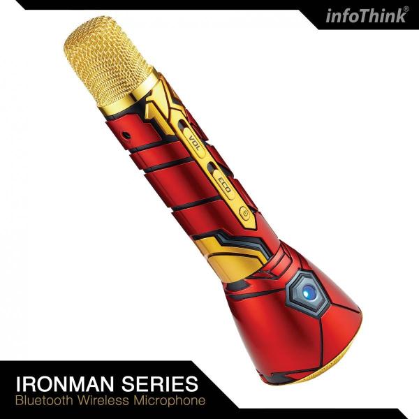 IRON MAN series Bluetooth Wireless Microphone_Gadgets_i-Smart - Up-Next