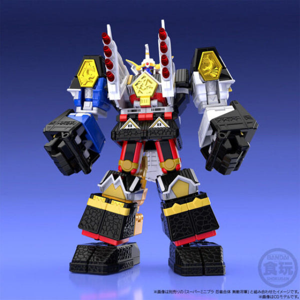 SUPER MINIPLA GOSHIN GATTAI KAKURE DAISHOGUN & TSUBASAMARU SET W/O RAMUNE 忍者戰隊