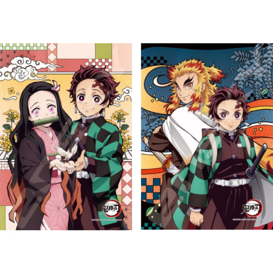Demon Slayer Crystal Jigsaw Puzzle 208 Piece Series 2 (Tanjiro & Nezuko, Tanjiro & Kyojuro)
