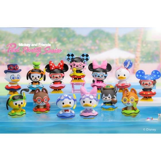 Pop Mart - Mickey Family Summer Series Mini Figure (Mickey, Minnie, Donald, Goofy, Chip, Dale, etc.)