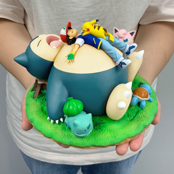 GEM series Pokemon Snorlax and good night