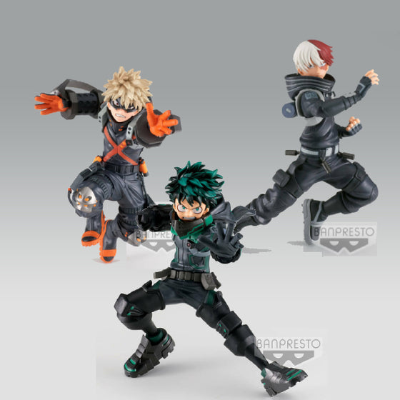 BANPRESTO [THE AMAZING HEROES] MY HERO ACADEMIA: WORLD HEROES’ MISSION (IZUKU MIDORIYA / KATSUKI BAKUGO / SHOTO TODOROKI)