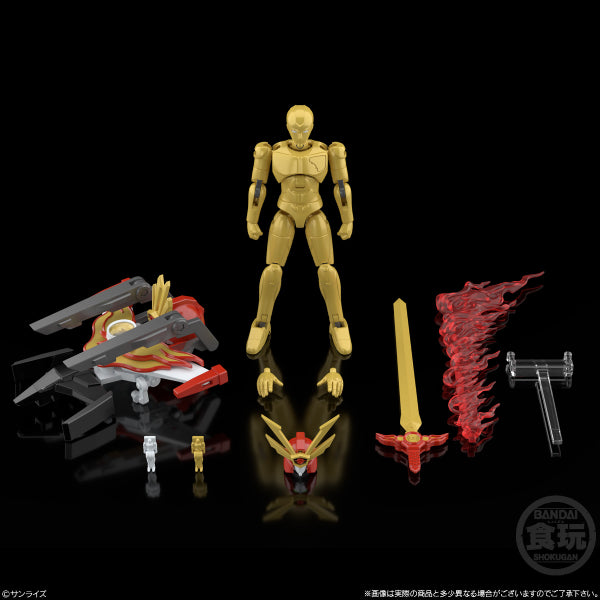 SMP [SHOKUGAN MODELING PROJECT] THE BRAVE FIGHTER OF SUN FIGHBIRD W/O GUM (Set of 3)
