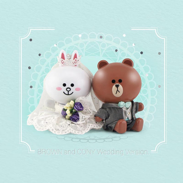[P-STYLE] LINE FRIENDS - BROWN WEDDING VERSION