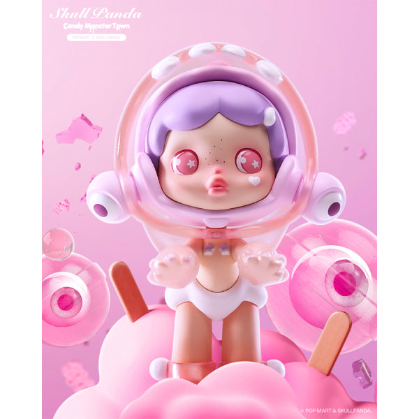 Pop Mart - Skull Panda Candy Monster Town Series Mini Figure