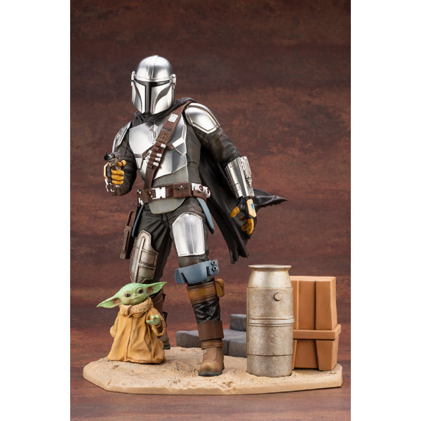 ARTFX - STAR WARS - Mandalorian & The Child (Grogu)