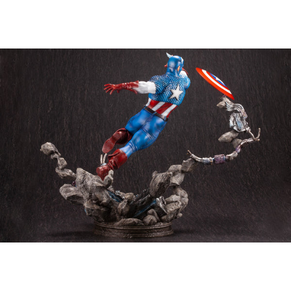 KOTOBUKIYA - CAPTAIN AMERICA AVENGERS FINE ART STATUE