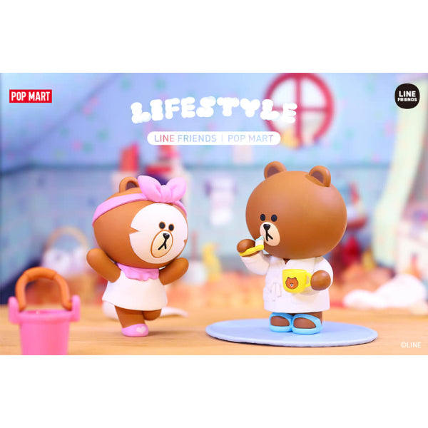 Pop Mart - Line Friends Lifestyle Series Mini Figure