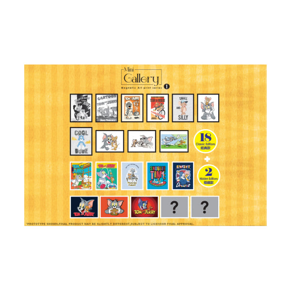 Soap Studio - Tom and Jerry Gallery Magnet (Set of 18)