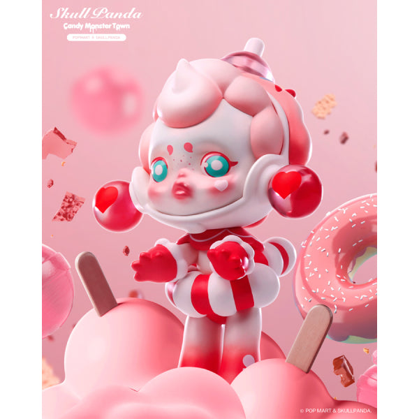 Pop Mart - Skull Panda Candy Monster Town Series Mini Figure