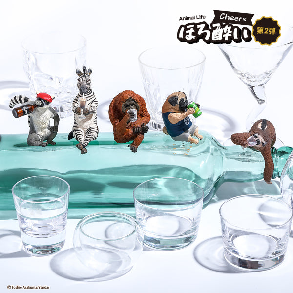 Animal Life Tipsy Part 2 (Set of 6, 5 types)