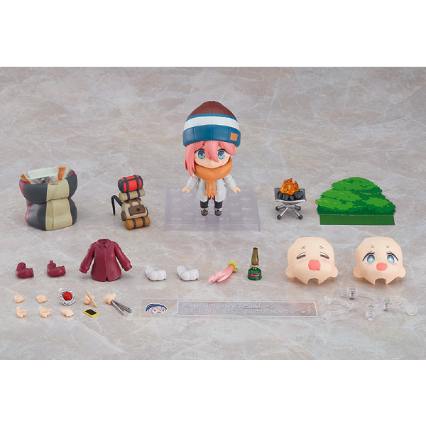 1623-DX Nendoroid Nadeshiko Kagamihara: Solo Camp Ver.