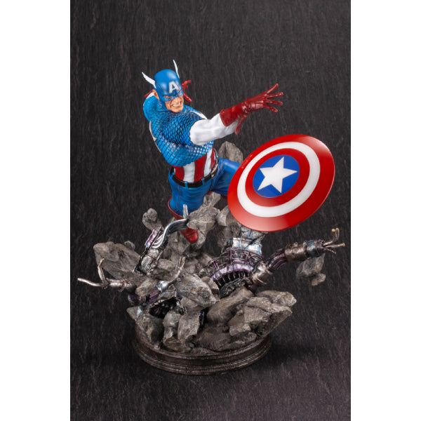 KOTOBUKIYA - CAPTAIN AMERICA AVENGERS FINE ART STATUE