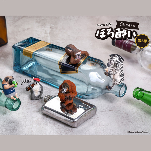 Animal Life Tipsy Part 2 (Set of 6, 5 types)