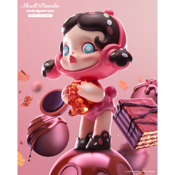 Pop Mart - Skull Panda Candy Monster Town Series Mini Figure