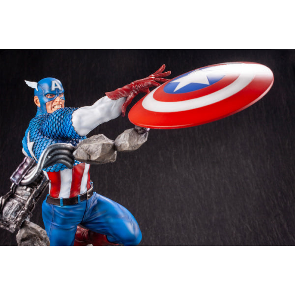 KOTOBUKIYA - CAPTAIN AMERICA AVENGERS FINE ART STATUE