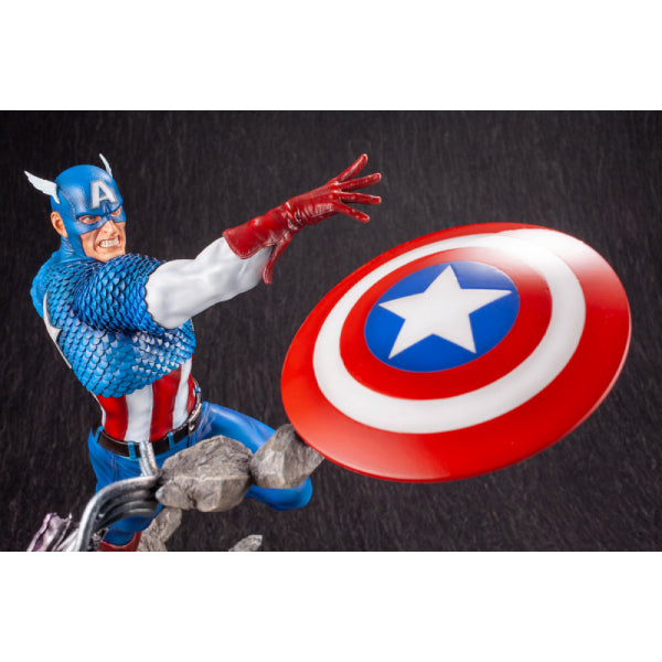 KOTOBUKIYA - CAPTAIN AMERICA AVENGERS FINE ART STATUE