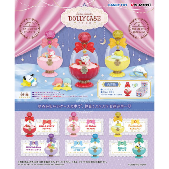 REMENT - SANRIO Dolly Case (set of 6)
