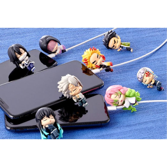 Demon Slayer Suya Suya Smartphone Cable Saver vol. 2 (Resale) (Set of 8)