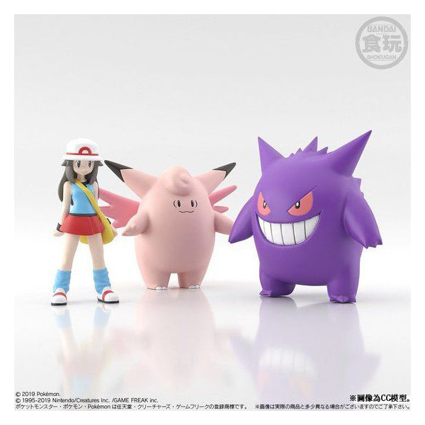 Pokemon Scale World Kanto (Leaf & Clefable & Gengar) Set