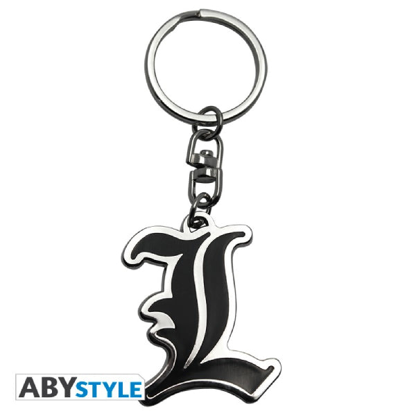 DEATH NOTE - Keychain  "L" Symbol