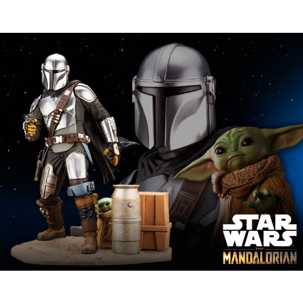 ARTFX - STAR WARS - Mandalorian & The Child (Grogu)