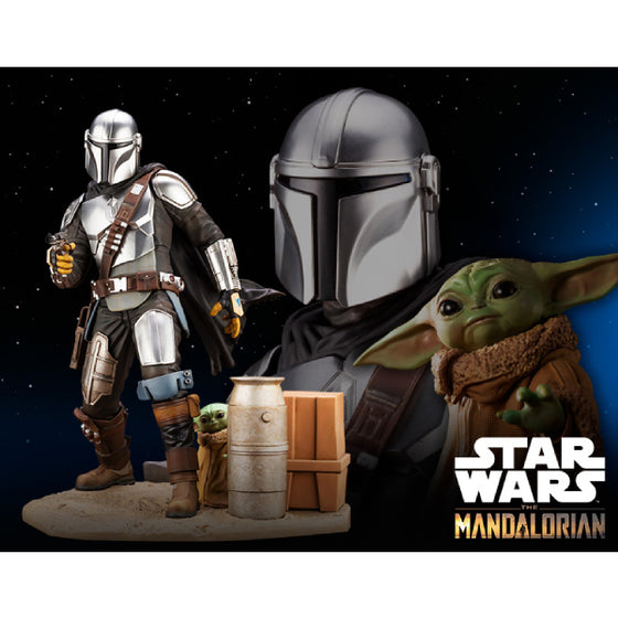 ARTFX - STAR WARS - Mandalorian & The Child (Grogu)