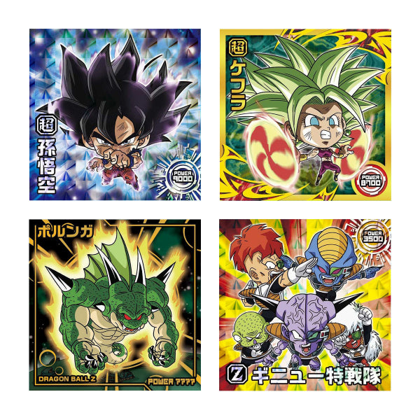 DB CHYOSENSHI STICKER WAFERS SUPER GRANTS WISHES SHENLONG (box of 20 packs) Dragon Ball 龍珠 威化
