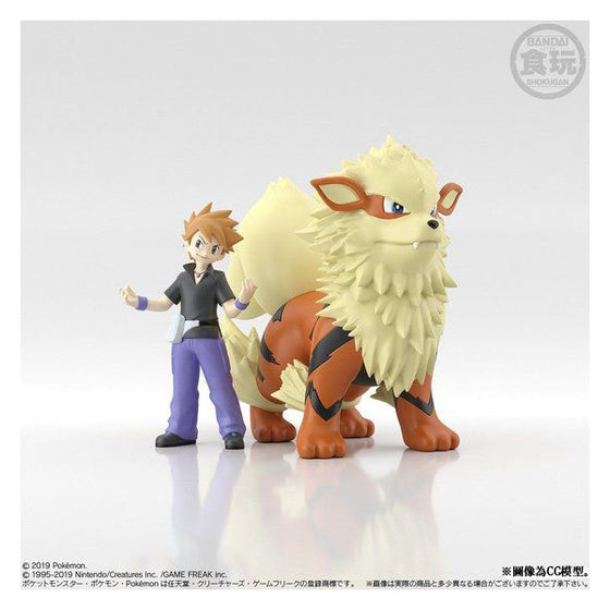 Pokemon Scale World Kanto Green & Arcanine Set