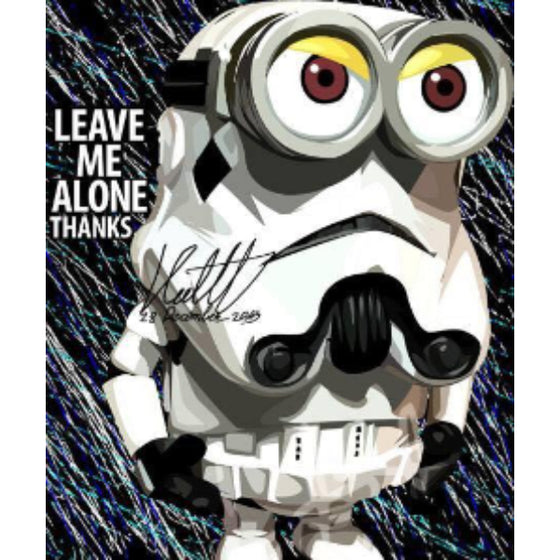 Pop Art Wall Decoration Drawing (Minions Stormtrooper) 迷你兵團 掛畫