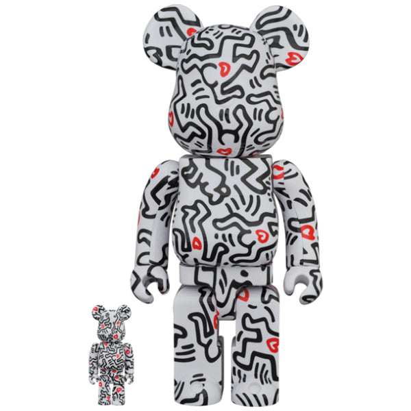 BE@RBRICK KEITH HARING #8 100％ & 400％ Set