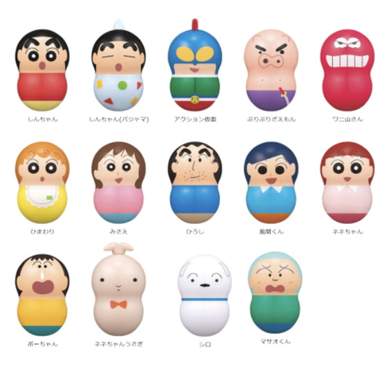 COO'NUTS CRAYON SHIN-CHAN W/O GUM 蠟筆小新 (set of 14)