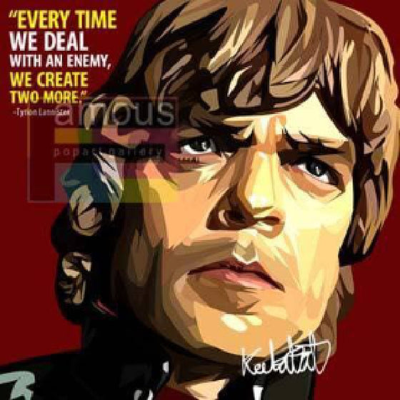 Pop Art Wall Decoration Drawing (Tyrion Lannister) 權力遊戲 Game of Thrones 掛畫