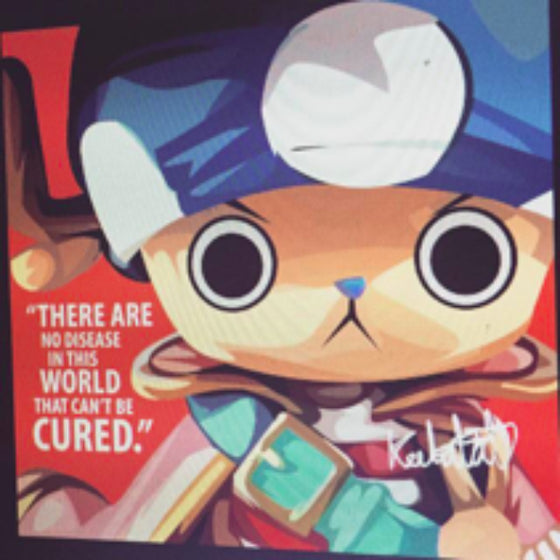 Pop Art Wall Decoration Drawing (One Piece Chopper) 海賊王 掛畫