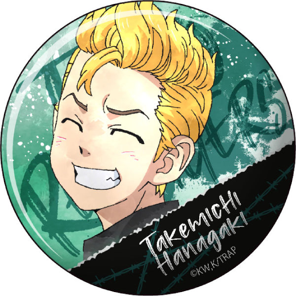 Tokyo Revengers - Wet Color Series Can Badge (Set of 7)