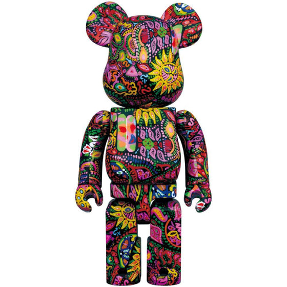 BE@RBRICK Psychedelic Paisley 1000％