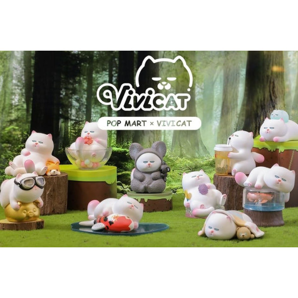 Pop Mart - Vivicat Lazy Friend Series Mini Figure