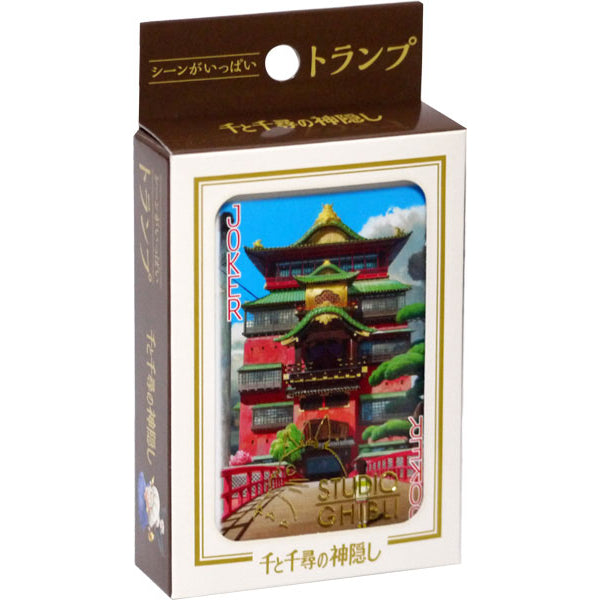 Ghibli - Playing cards full of scenes Spirited Away