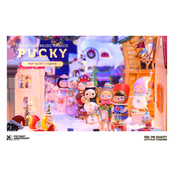 Pop Mart - Pucky Christmas Music Parade Blind Box Series Mini Figure